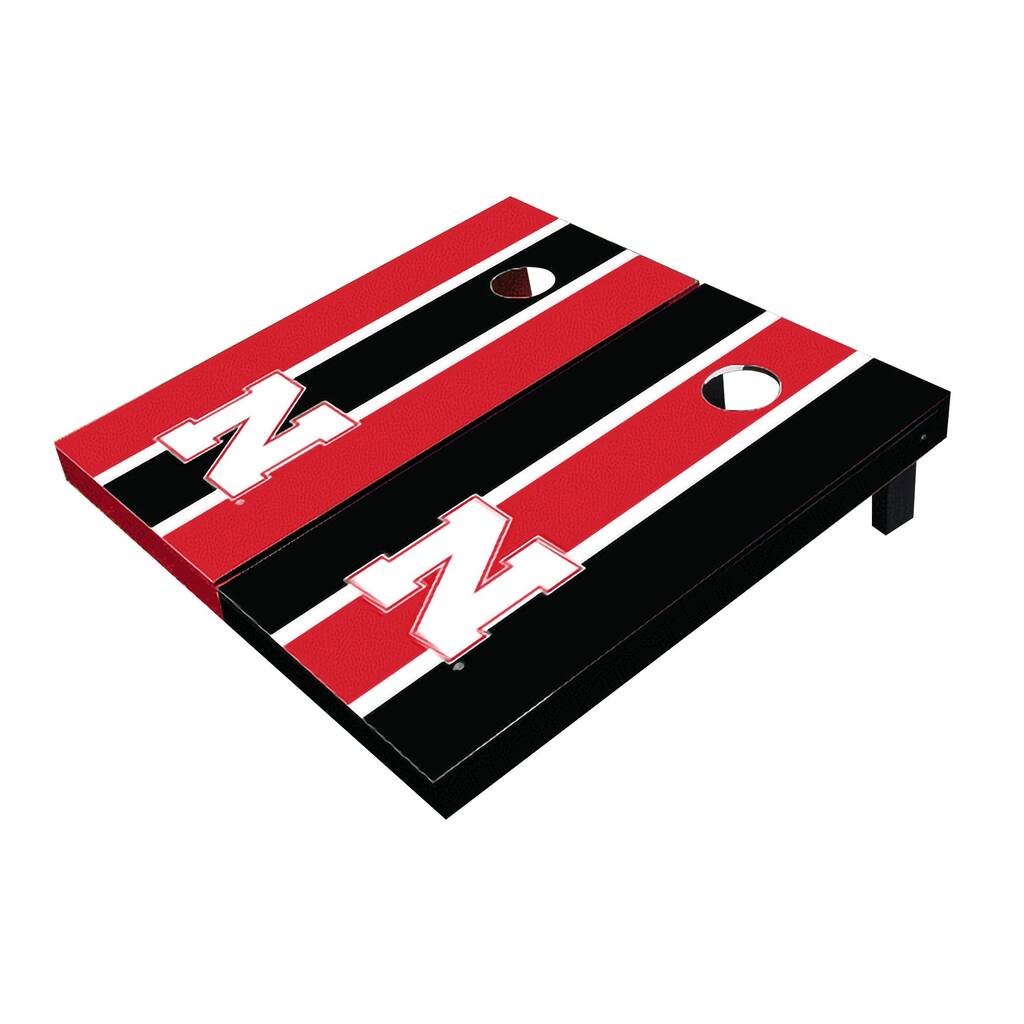 Nebraska Cornhuskers Alternating Long Stripe Cornhole Boards
