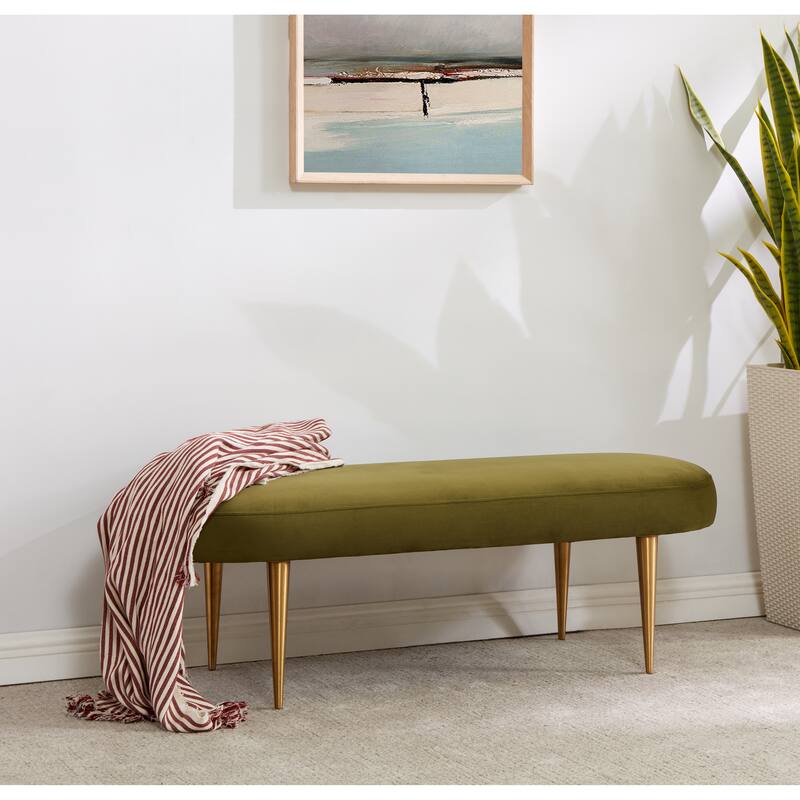 SAFAVIEH Couture Garnette Oval Bench - 48Wx18Dx16H