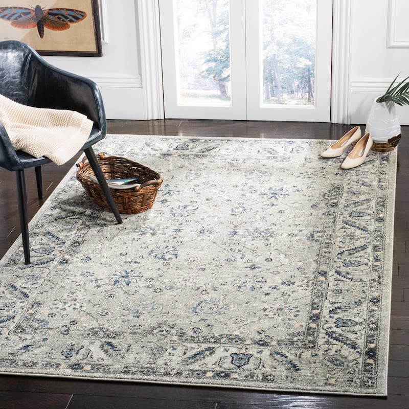 SAFAVIEH Charleston Hanne Vintage Boho Oriental Rug - 5'3" x 7'6" - Grey/Dark Grey