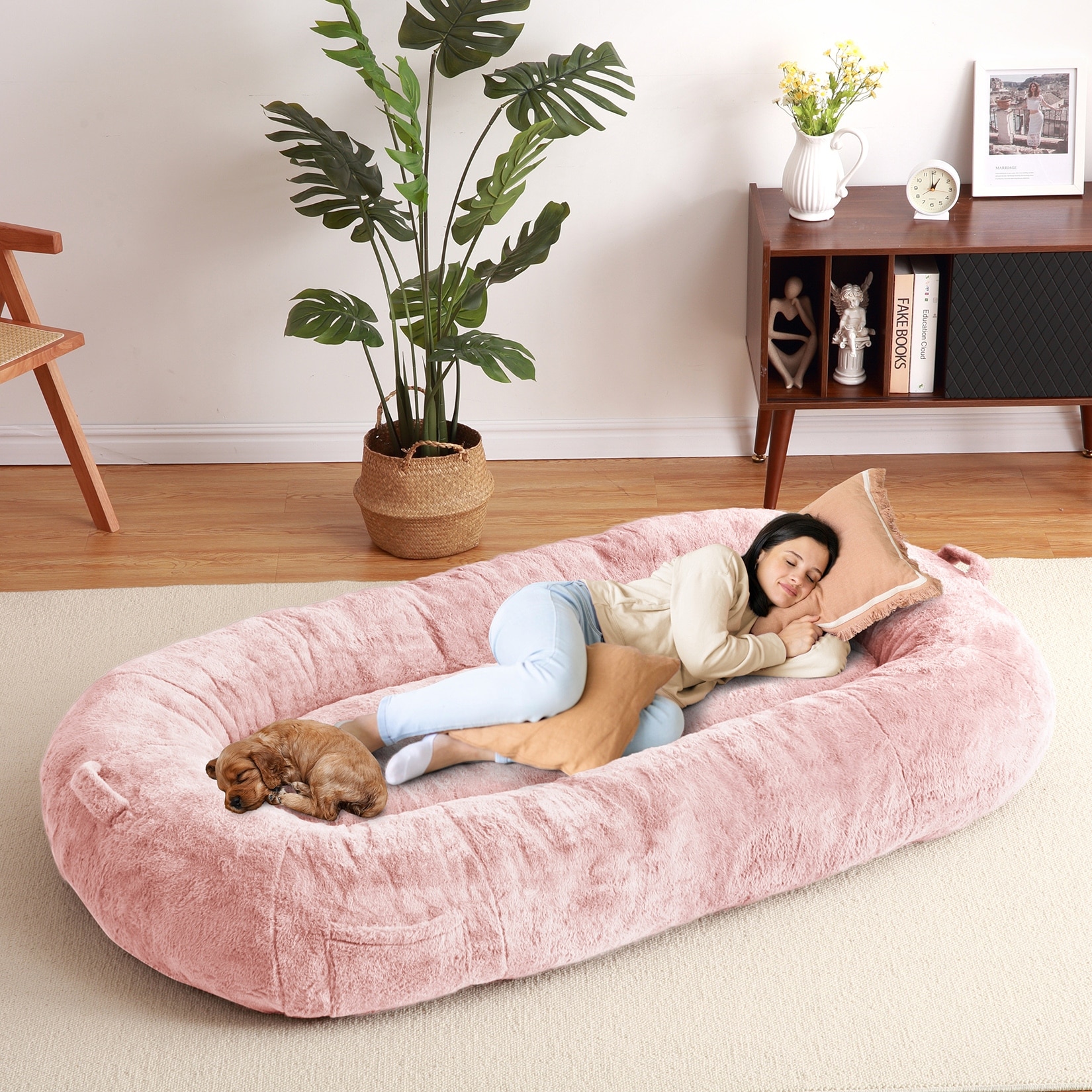 Giant Dog Bed for Men and Women
