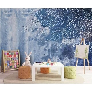 GK Wall Design Blue Winter Landscape Natural Removable Wallpaper