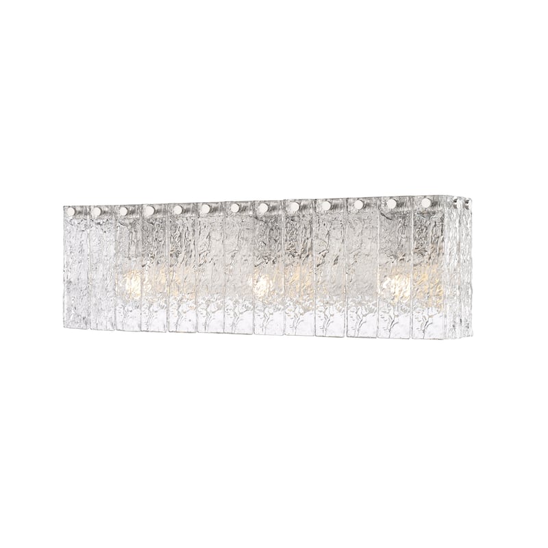 Z-Lite 1943-3V Glacier 24" Wide Vanity Light - Brushed Nickel