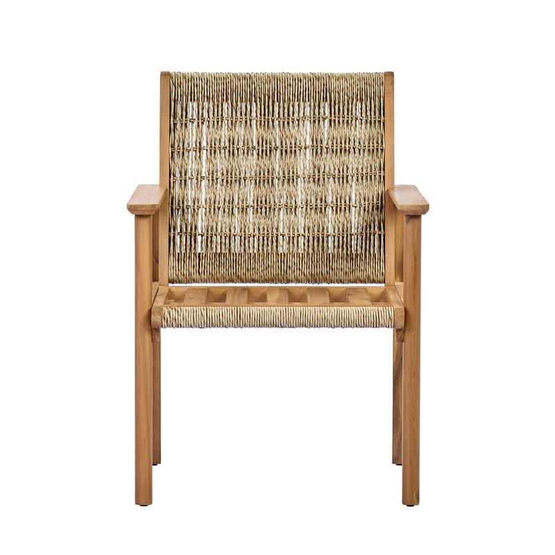 Christopher Knight Home - Solara 7-Piece Patio Acacia Wood Dining Set