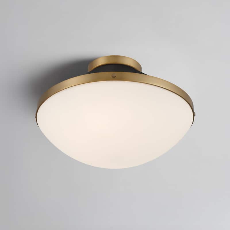 Crystorama Lighting Group XAN-8002 Xander 2 Light 16" Wide Flush Mount