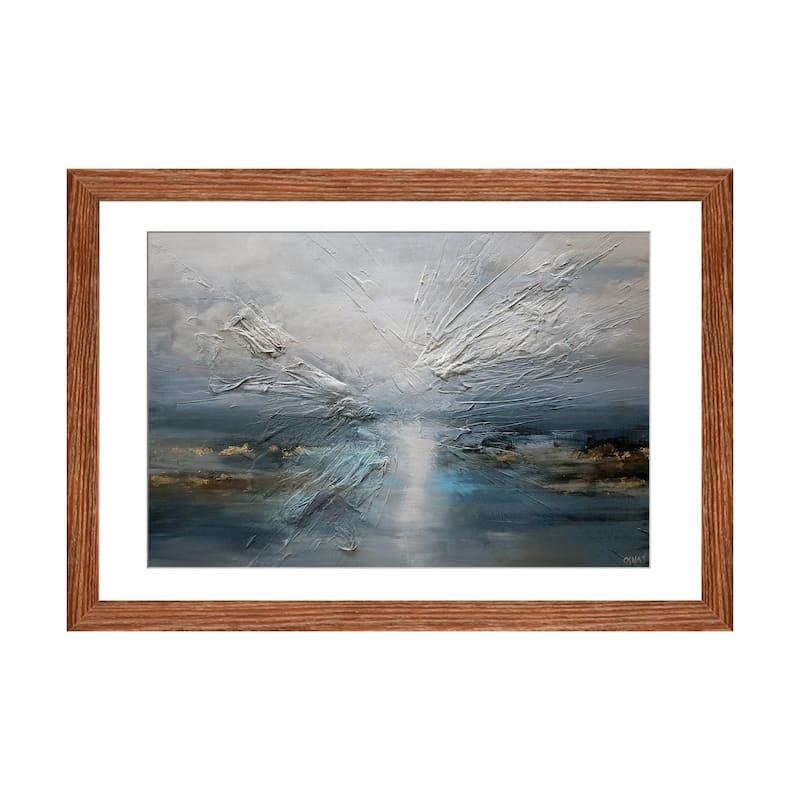 iCanvas "Day I" by Osnat Tzadok - Walnut - 16x24x1