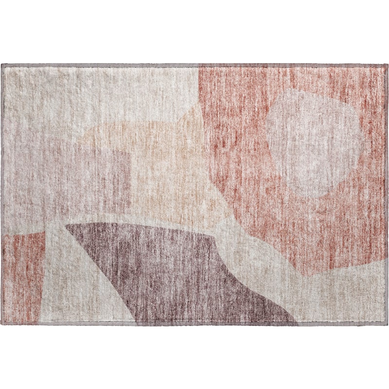 Premium Washable Super Soft Contemporary Geometric Mayfield Rug
