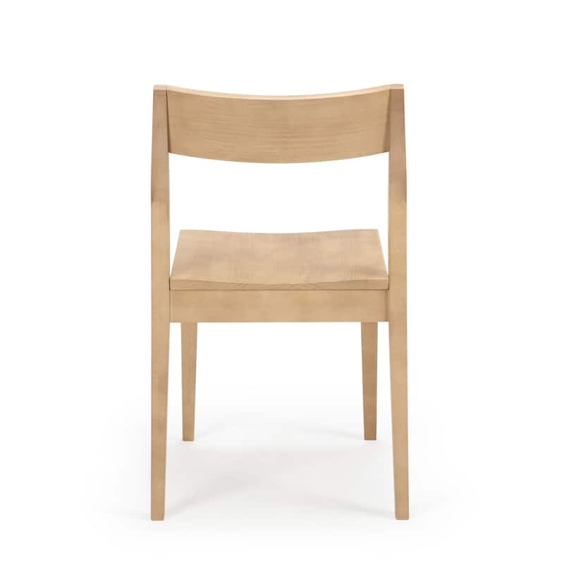 Plank and Beam Modern Solid Wood Dining Chair