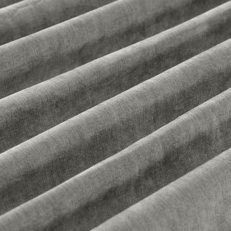 109.4" Chenille Sectional Sofa with Two Ottomans