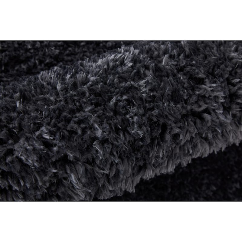 Loman Solid Modern Area Rug