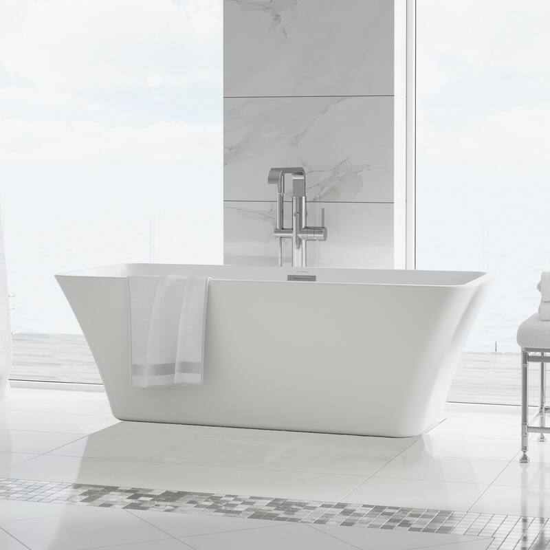 Angers 60" Freestanding Bathtub - 31x59.5 Center