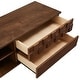 preview thumbnail 14 of 21, Kieran Mid-Century Wood 2-Drawer TV Stand by iNSPIRE Q Modern - 59-Inch