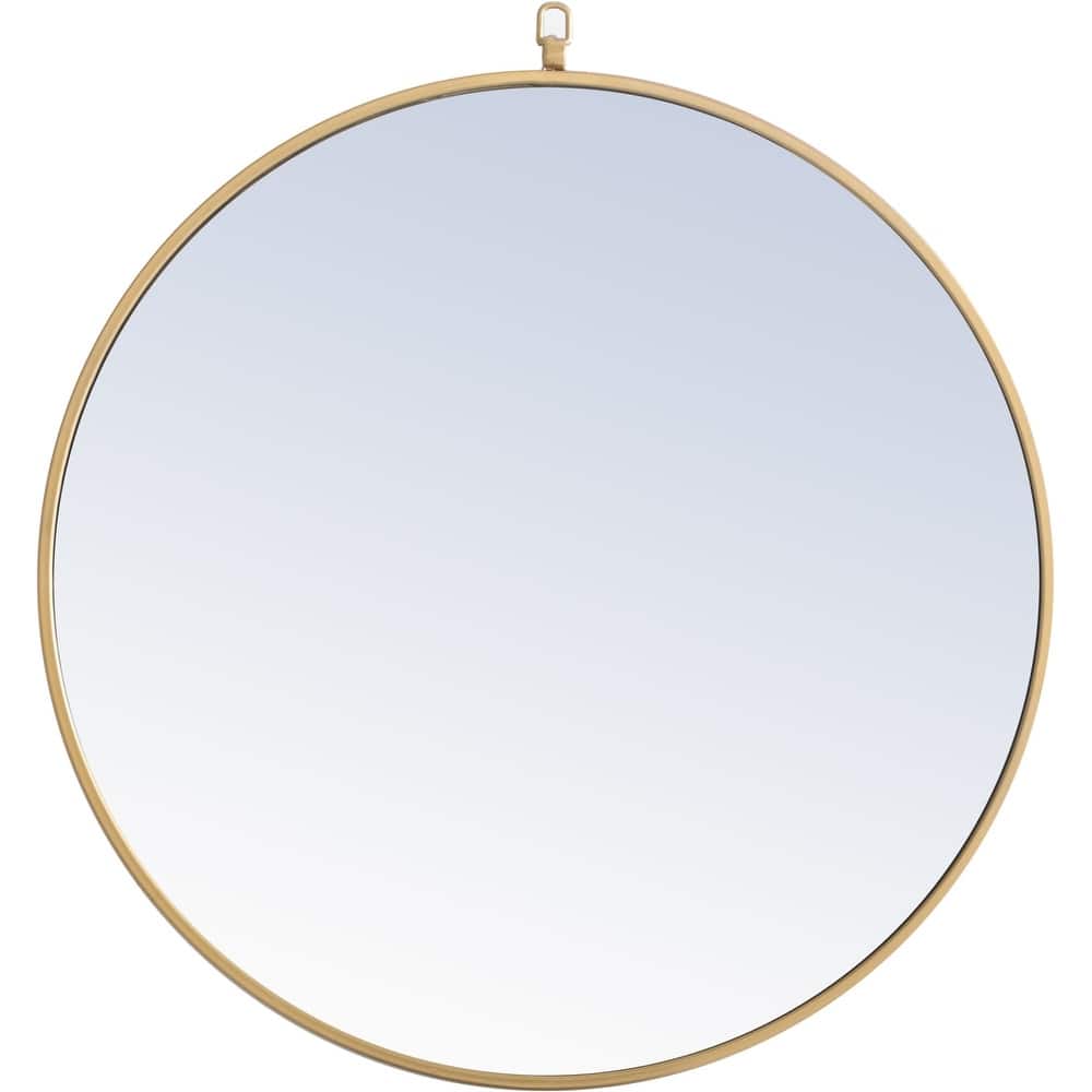 Elegant Lighting Eternity 28" Diameter Circular Metal Framed Wall