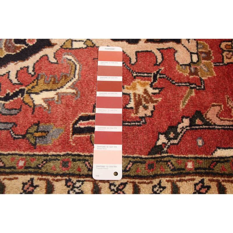 ECARPETGALLERY Hand-knotted Sarabi Red Wool Rug - 6'7 x 9'6