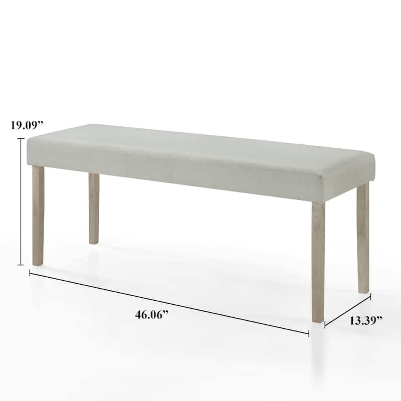 CraftPorch Simply Elegant Solid Bench
