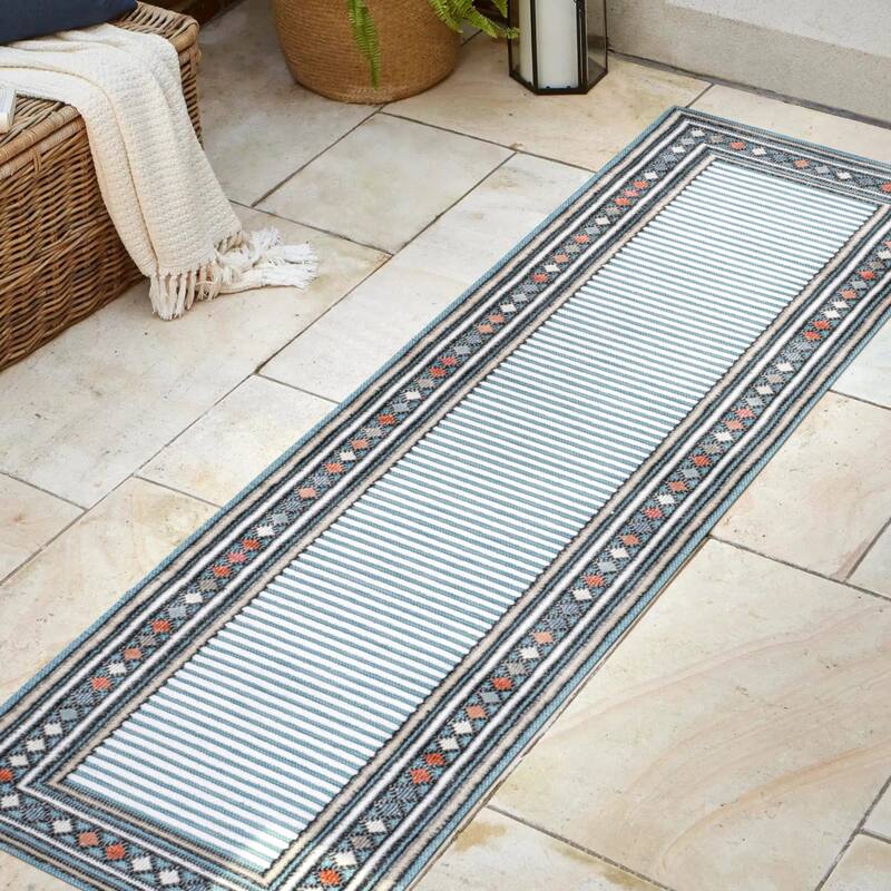 JONATHAN Y Star Abstract Swirl Area Rug