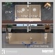 preview thumbnail 43 of 59, Karran Retrofit Farmhouse Quartz 34 in. Double Bowl 60/40 Sink Kit