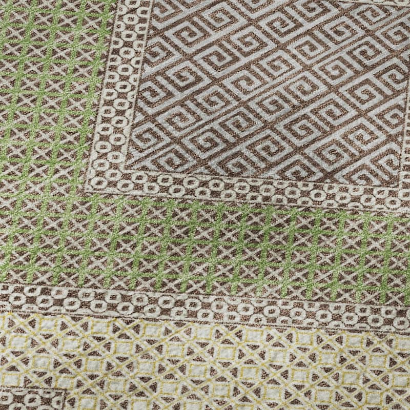 Premium Washable Super Soft Modern Global Mayfield Rug