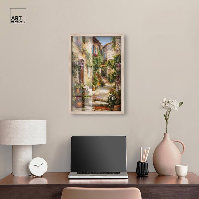 Mediterranean Charm II Shadowbox by Art Remedy
