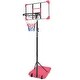 preview thumbnail 3 of 14, Portable Basketball Hoop System With Stabilising Base And Wheels Pink