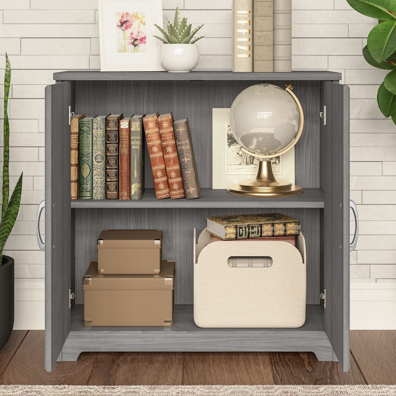 Bush Furniture Cabot Small Storage Cabinet with Doors
