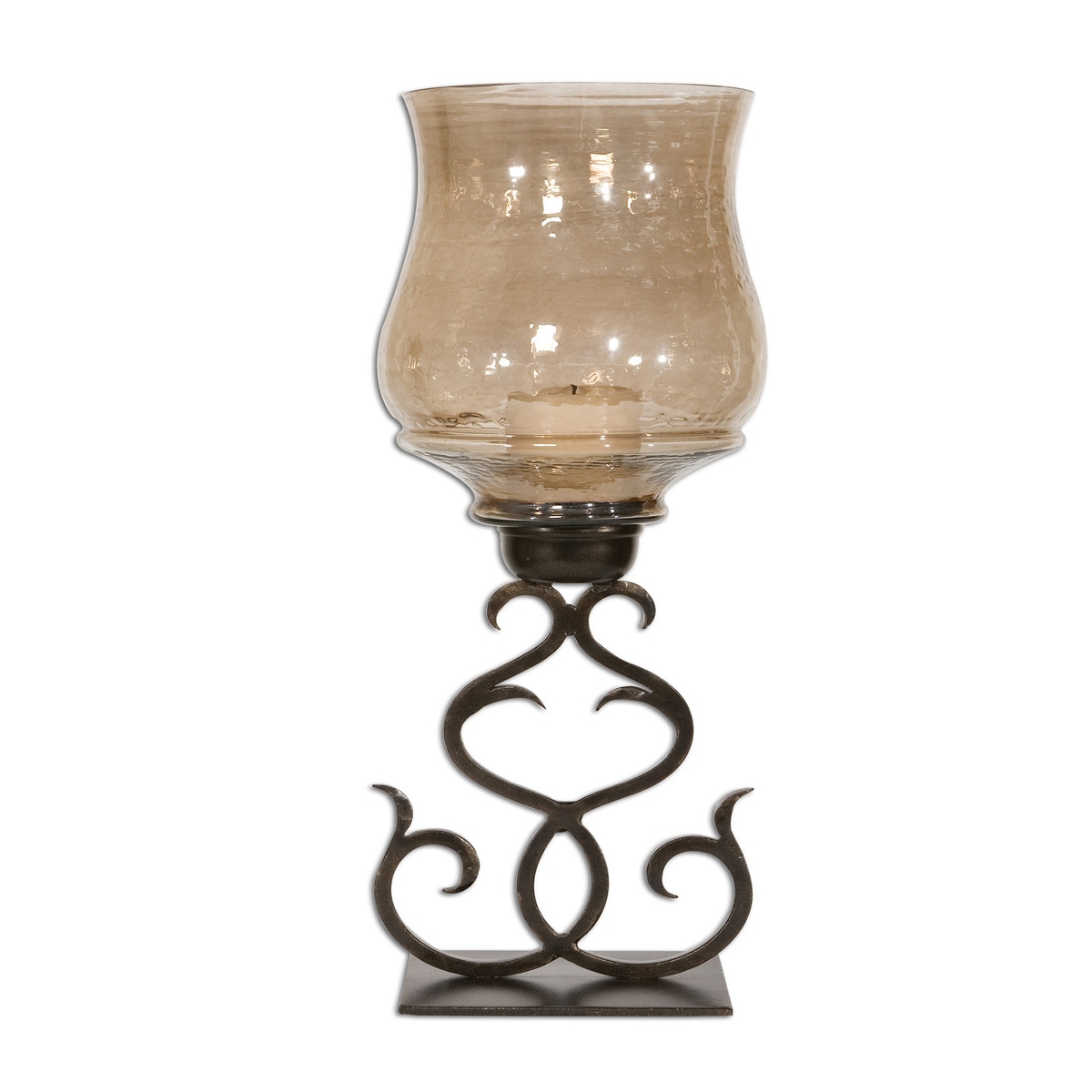 Wrought iron shop hurricane candle holders