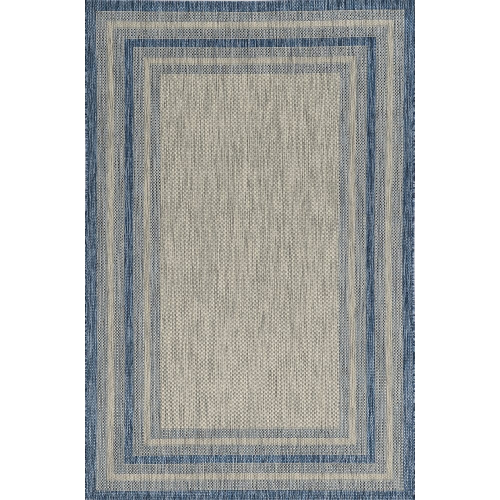 Porch & Den Costelloe Textured Border Area Rug