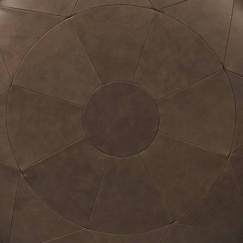 Poly & Bark Gio Ottoman - Full Grain Genuine Italian Leather
