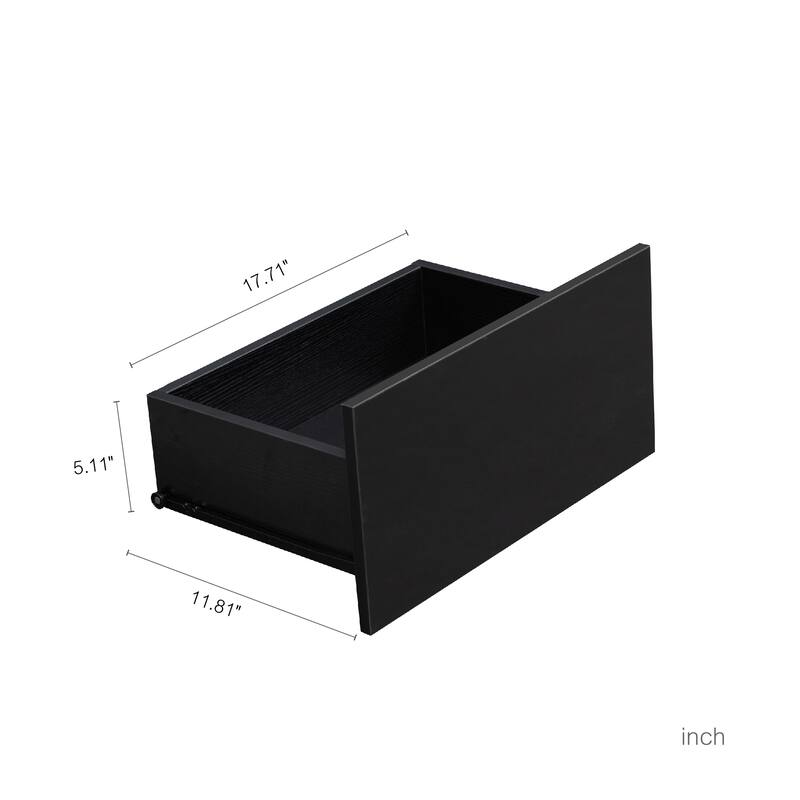 High Gloss TV Stand for TVs up to 65'', Entertainment Center w/ Glass Shelf Modern TV Console w/ Storage Drawers for Living Room