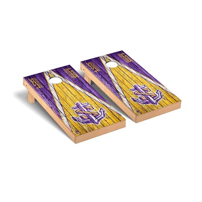 Shreveport Pilots Triangle Cornhole Board Set