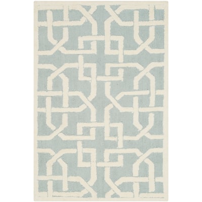 SAFAVIEH Handmade Newport Ximena Modern Cotton Rug