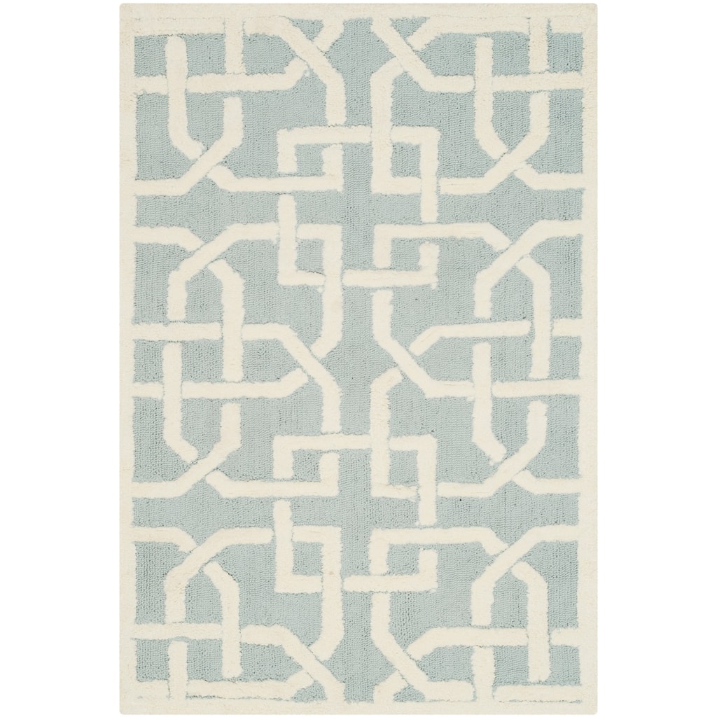 SAFAVIEH Handmade Newport Ximena Modern Cotton Rug