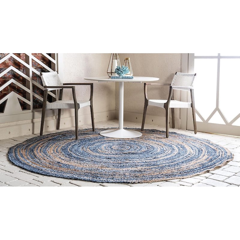 Braided Slin Collection Area Rug