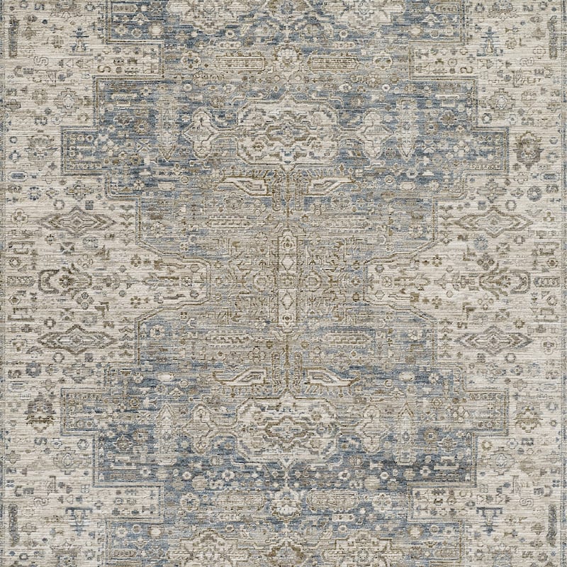 Momeni Georgina Polyester Medallion Traditional Area Rug