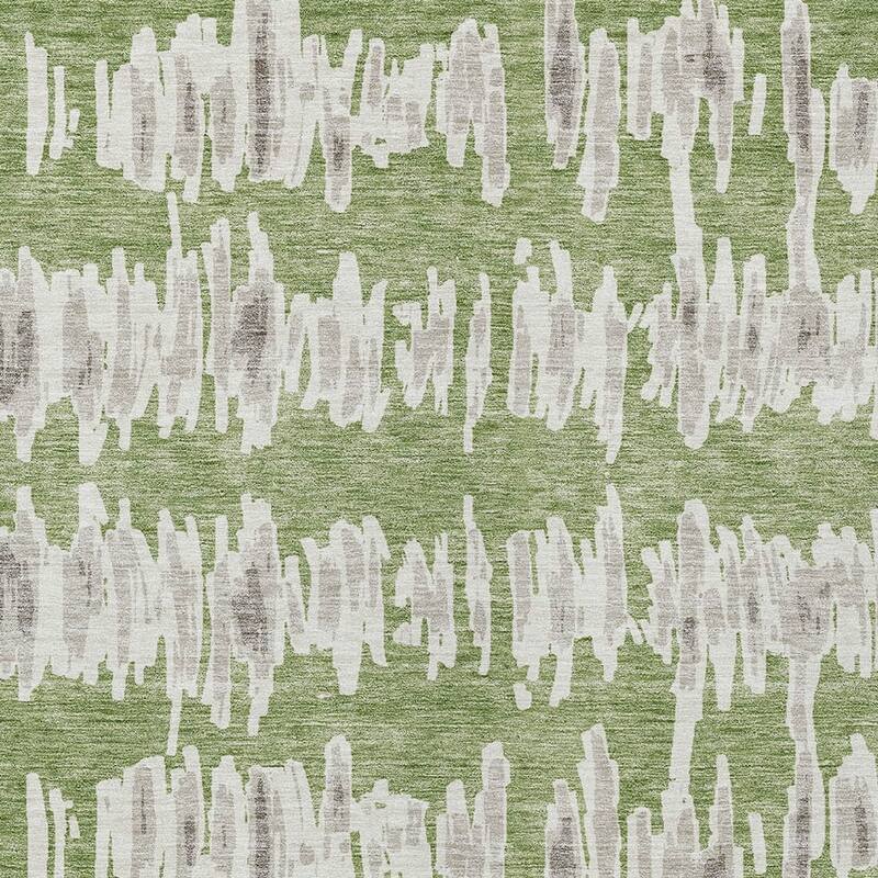 HomeRoots Striped Transitional Rectangle Outdoor Rug