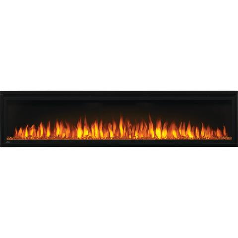 Napoleon Entice 72 - Wall Hanging Electric Fireplace, 72-inches, Black