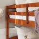 preview thumbnail 4 of 11, Walker Edison Solid Wood Twin-over-Twin Size Bunk Bed - Cherry