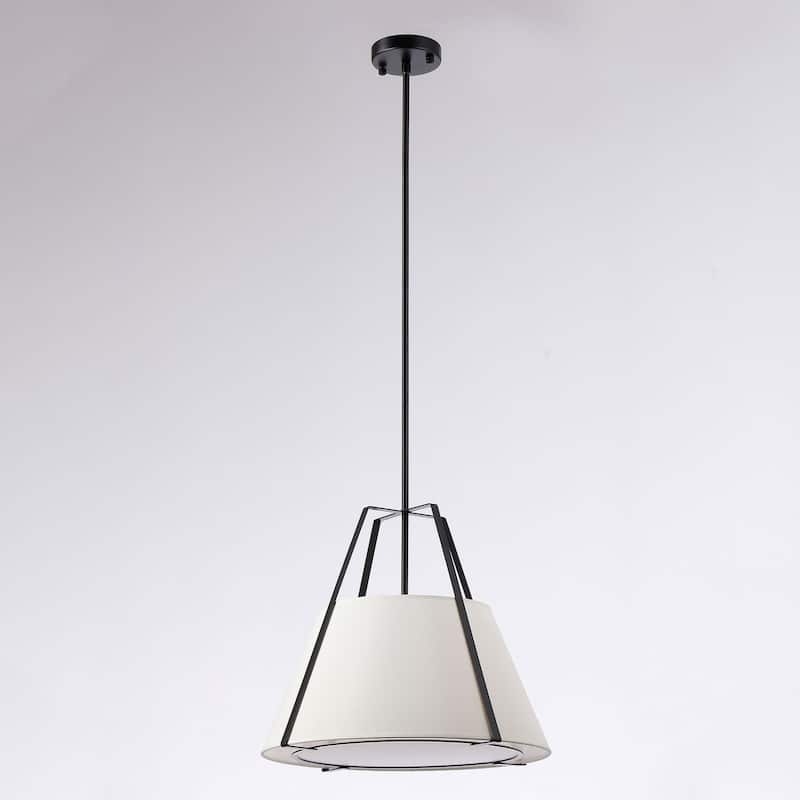 1-Light Single Pendant, Modern & Elegant Design - 18 - Black 