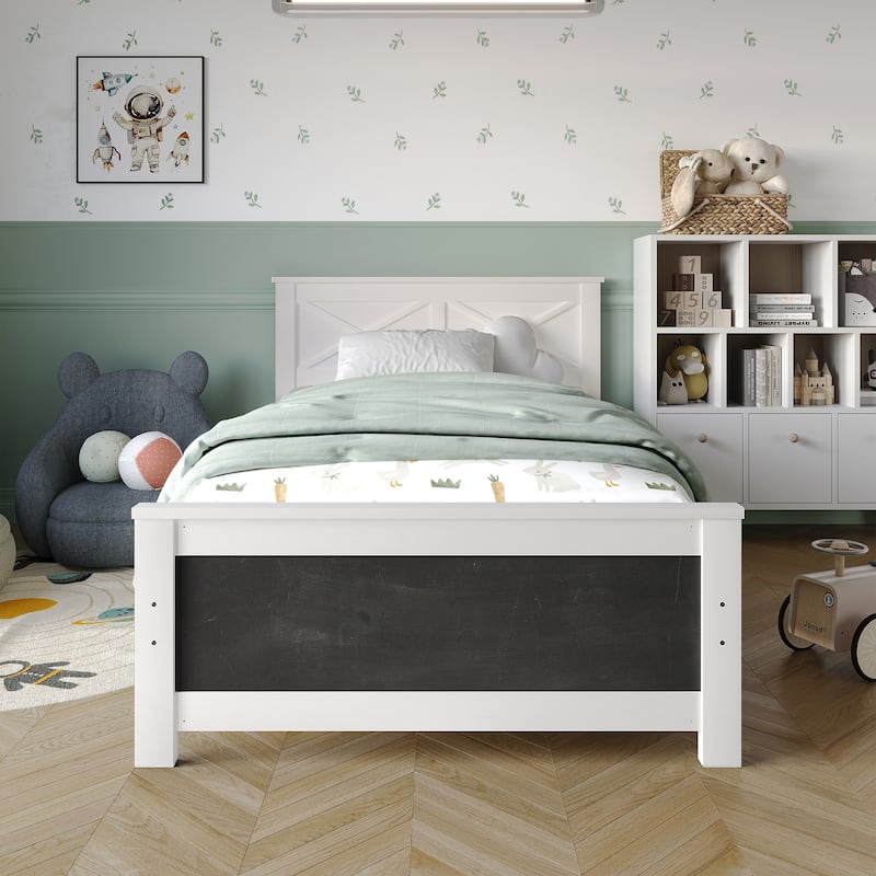 CraftPorch Elegance Twin Platform Bed