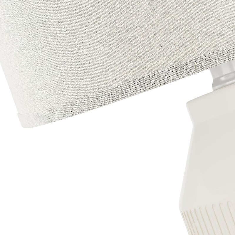 Maxax Ceramic Table Lamp For Living Room/bedroom (Set of 2)