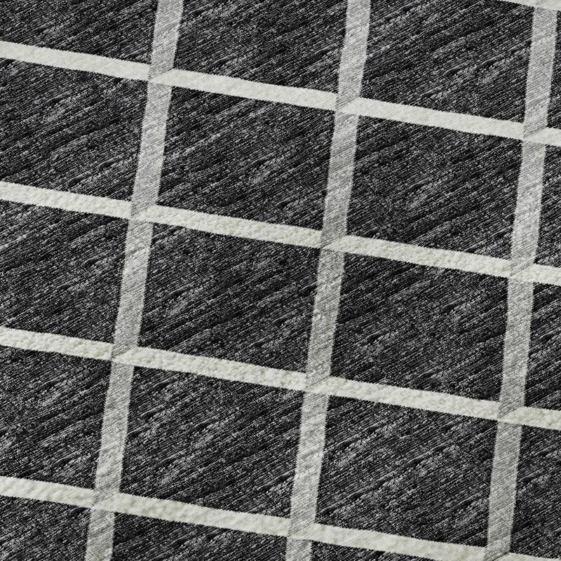 Premium Washable Super Soft Modern Trellis Mayfield Rug