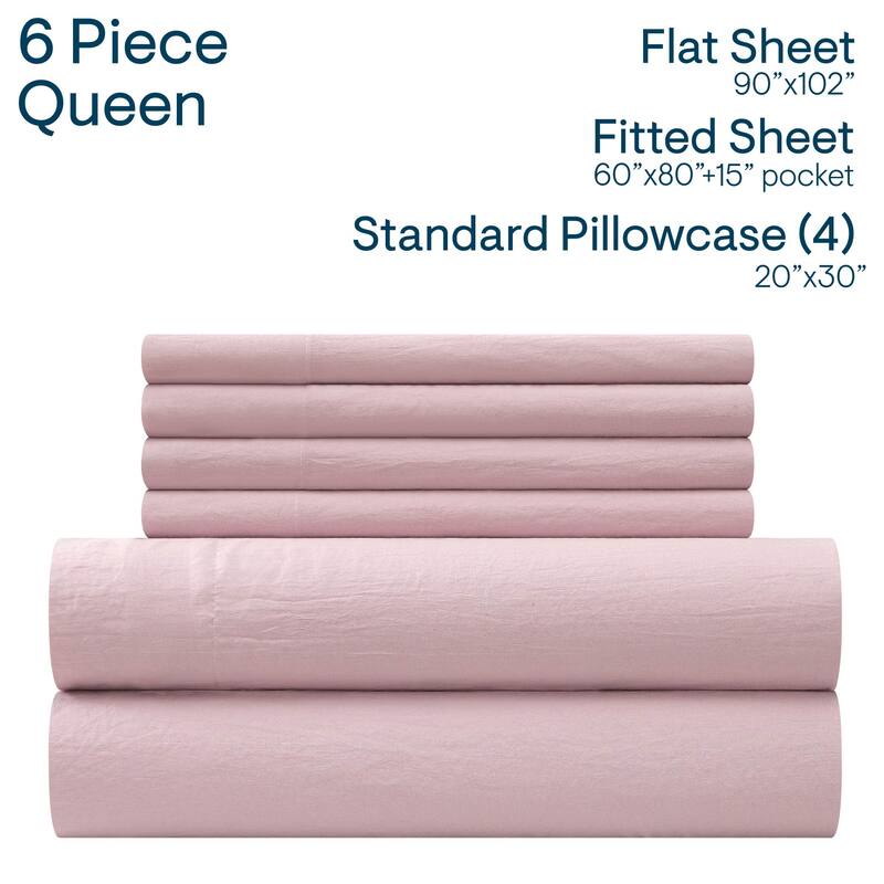 Aeropostale Premium All Season Microfiber Pink Sheet Set