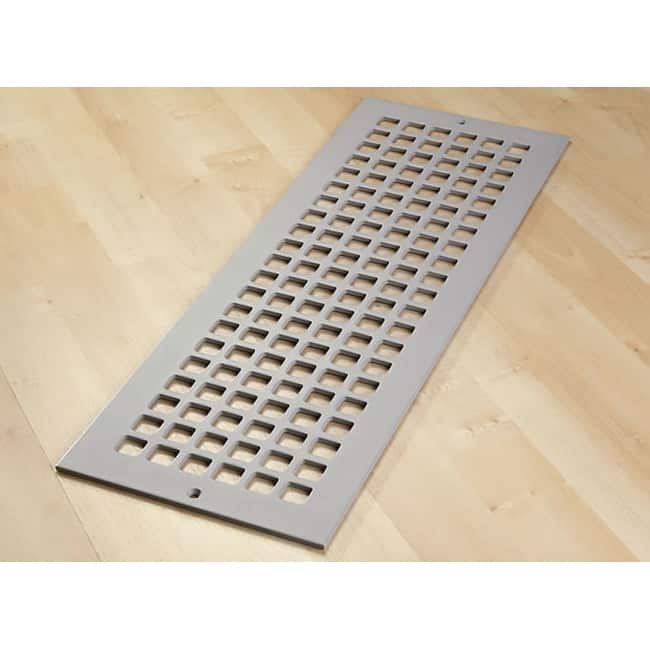 Reggio Registers Grid Series 6" x 22" Floor Grille without Mounting
