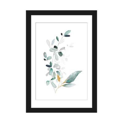 iCanvas "Modern Botanicals Gold & Sage" by Nordic Print Studio