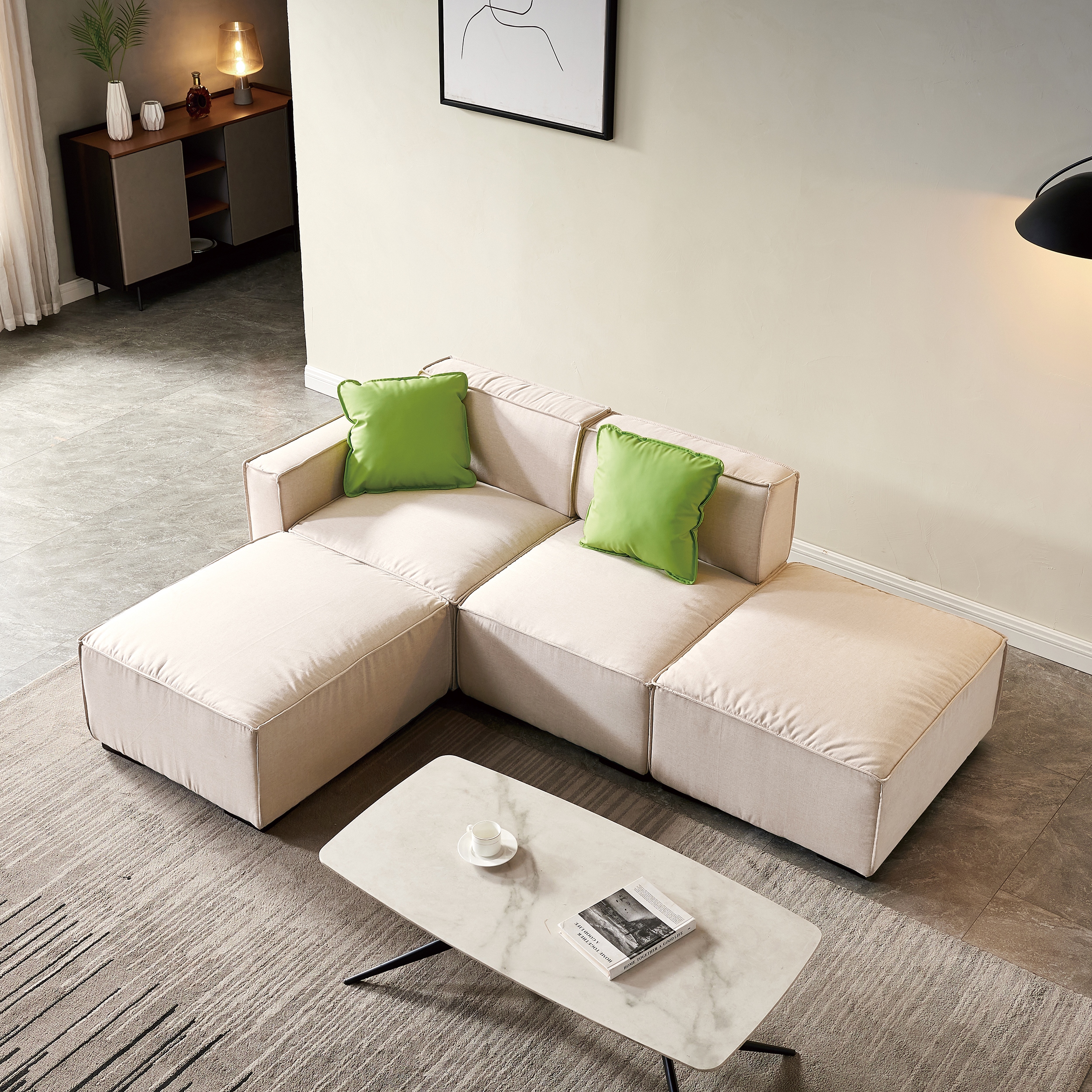 96 sectional new arrivals with chaise