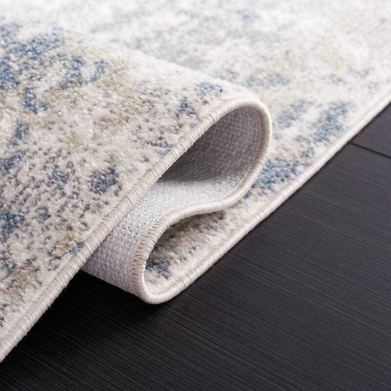 SAFAVIEH Bayside Machine Washable Hannemarie Modern Abstract Rug