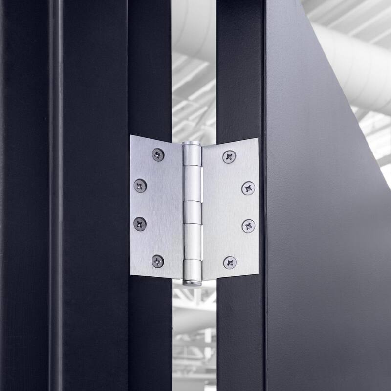Design House 184507 4-1/2" x 4-1/2" Butt Square Corner Surface Mount
