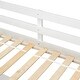 preview thumbnail 17 of 22, Twin Loft Wood Bed with Under-bed, Built-in Desk, Grey