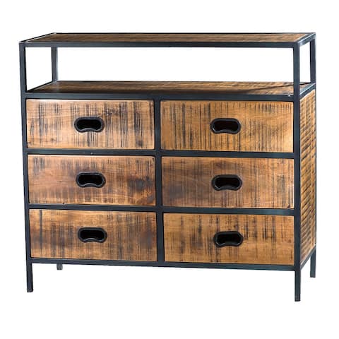 Milano Mango Wood 6-drawer Chest