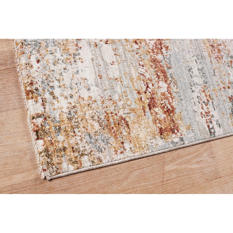 Terra by Obeetee Impressions Landscape Multi Rug