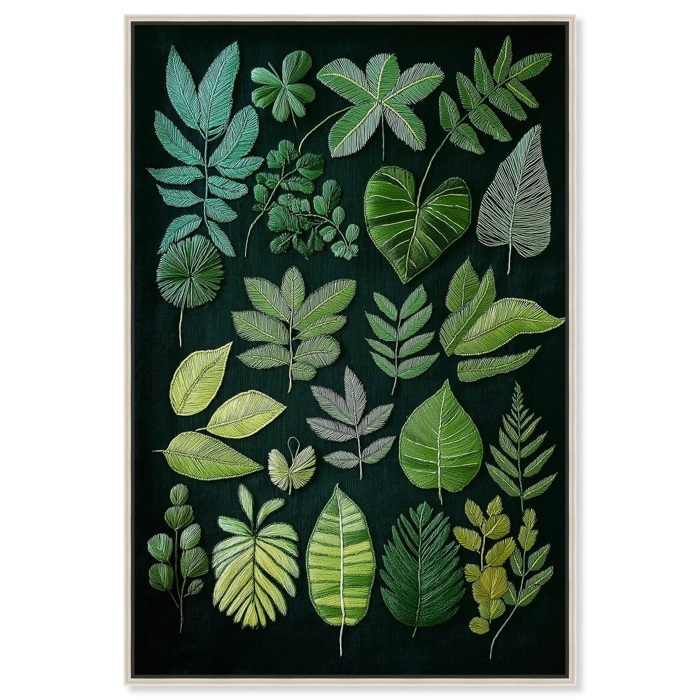 Leaf Library II Canvas by Art Remedy